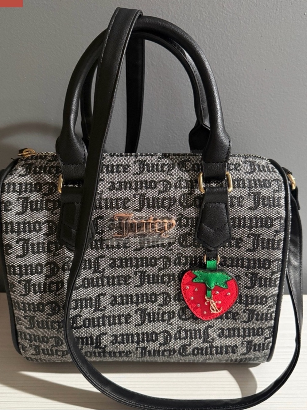 Juicy Couture Freshly Picked Strawberry Satchel $89